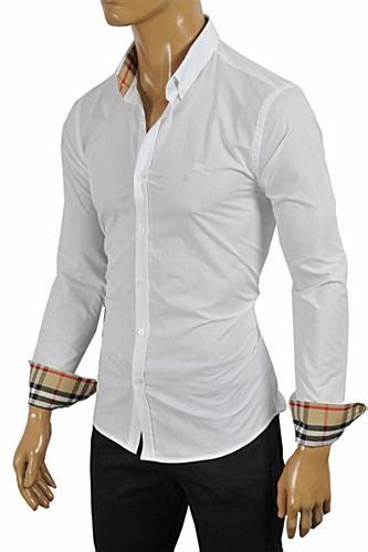 mens white burberry dress shirt|burberry men's shirts on sale.